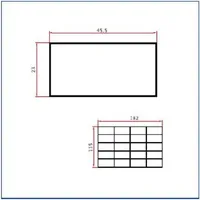 1286 — Rectangular aluminium tubes