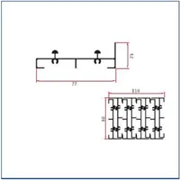 31184-0.9-X — Sliding track profiles