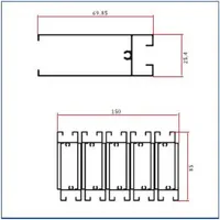 3349-BT-1-X — Window & door frame sections