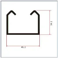 3888 — Aluminium U-channels