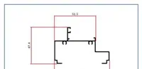 4516B — Window & door frame sections