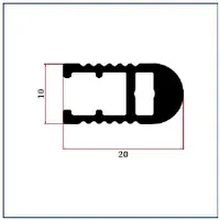 604 — J/C-shape handle profiles