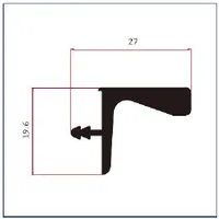 A1595 — G-shape cabinet handles