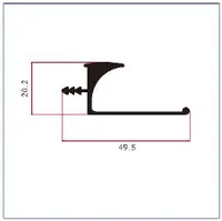 A22-04 — J/C-shape handle profiles