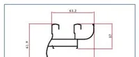 AP0043 — Window & door frame sections