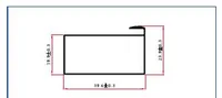 CA-CKAQ042F — Rectangular aluminium tubes