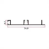 FG6010-7.5 — Edge trim profiles
