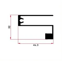 FW-1276 — Sliding-door track profiles
