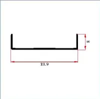 FW-32.3 — Aluminium U-channels