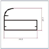 FW-864 — Wardrobe sliding-door frames