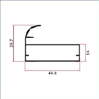 FW-864C — J/C-shape handle profiles