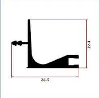 FW-D76 — Edge trim profiles
