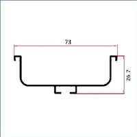 FWL001C — Aluminium U-channels