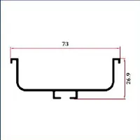 FWLO01A — Aluminium U-channels