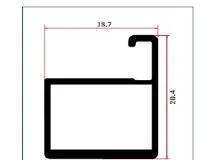 FWS-009A — G-shape cabinet handles