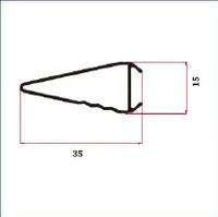 FWS-021 — G-shape cabinet handles