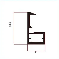 FWS-030 — Wardrobe sliding-door frames