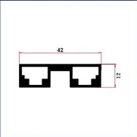 FWS-034 — Sliding-door track profiles