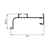 FWS-093 — Wardrobe sliding-door frames