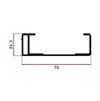 FWS-095 — Wardrobe sliding-door frames