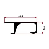 FWS-114 — Sliding-door track profiles