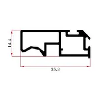 FWS-122 — Rectangular aluminium tubes