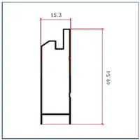 FWS-138 — Wardrobe sliding-door frames