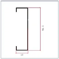 FWS-139 — J/C-shape handle profiles
