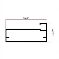 FWS-190 — Sliding-door track profiles