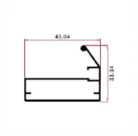 FWS-191 — Sliding-door track profiles