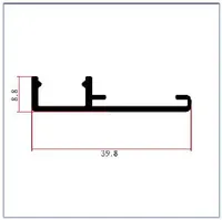 FWS-212 — Sliding-door track profiles