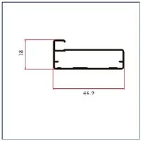 FWY-36 — Rectangular aluminium tubes