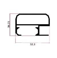 ICSL-AL-3 — J/C-shape handle profiles