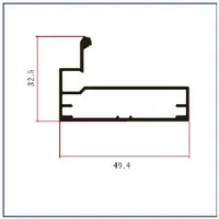 K1531A — G-shape cabinet handles