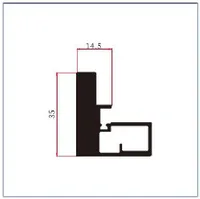 K2145 — Wardrobe sliding-door frames