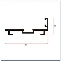 K2221 — Sliding-door track profiles