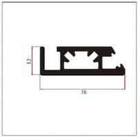 K3236 — Sliding-door track profiles
