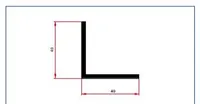 NG55 — Aluminium angles
