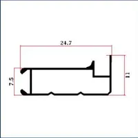 QM001781-239 — J/C-shape handle profiles