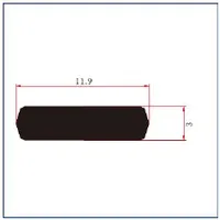 QM001781-240 — Aluminium flat bars