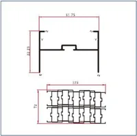 SIB015-0.7 — Sliding track profiles