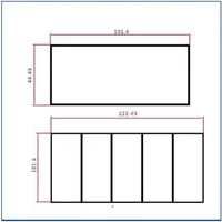 SK-GF-538 — Rectangular aluminium tubes