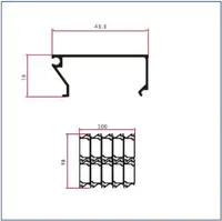 SK-WD-885 — Window & door frame sections
