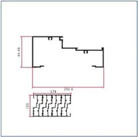 SK-WD-886 — Window & door frame sections