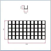 U93 — Aluminium U-channels