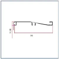 XUD17260 — Edge trim profiles