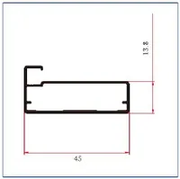 YS-865 — Wardrobe sliding-door frames